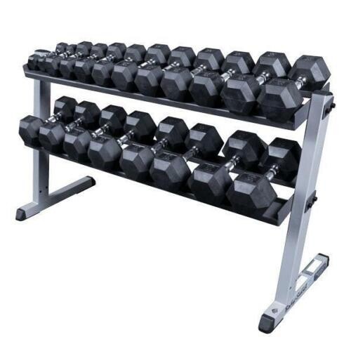 Body solid 50lb rubber - body-solid, 5-50lb.