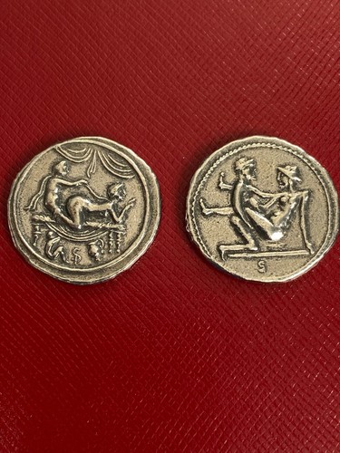 Roman spintria brothel token - roman,