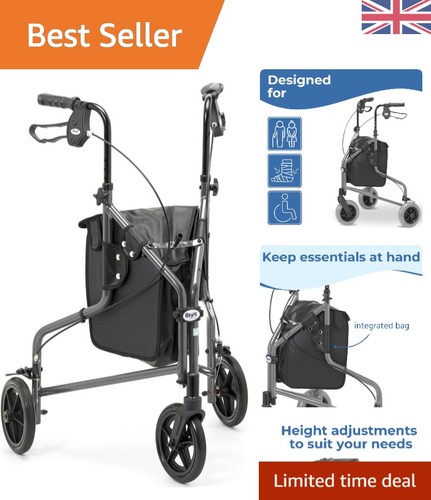 Folding tri wheel - wheel, walker