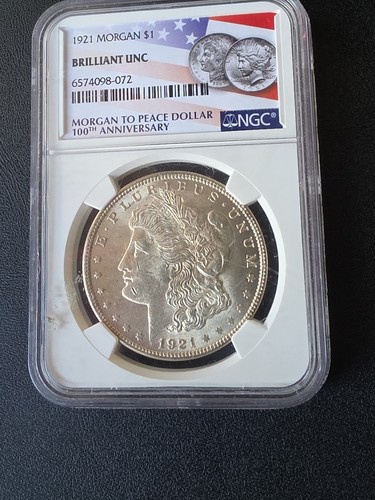 1921 morgan dollar - dollar, (bu)