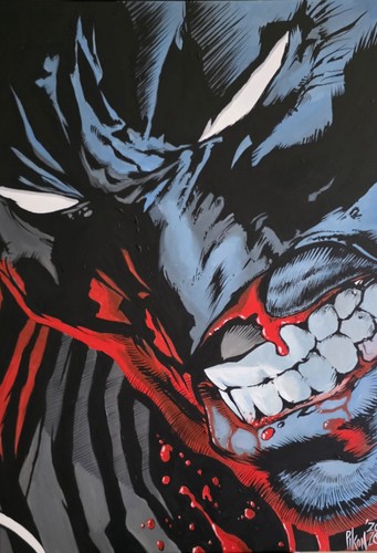 Bart pikon batman acrylic - batman,