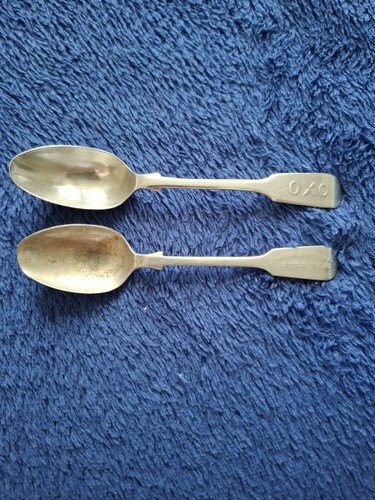 Vintage silver plate oxo - plate,
