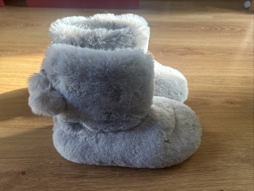 Fat face slipper booties grey - slipper,