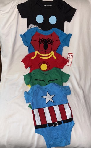 Marvel avengers baby bodysuit - avengers,