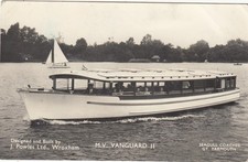 Postcard MV Vanguard 2 Norfolk