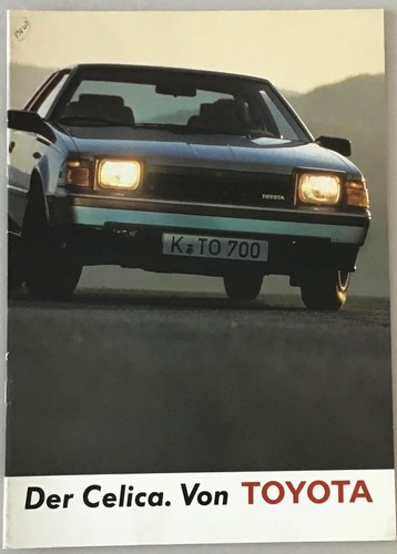Toyota celica sales - toyota, brochure