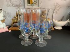 x5 Royal Caribbean Cruise Ship Souvenir Hurricane Glasses Scroll Splash Design