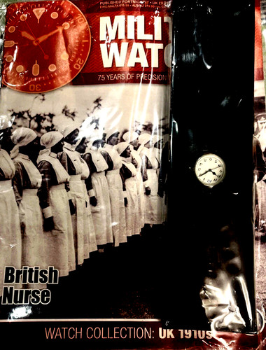 Eaglemoss british nurse watch - british,