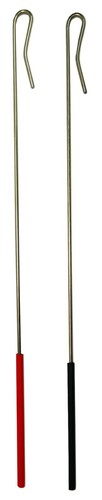 Puppet rods metal red black - puppet,