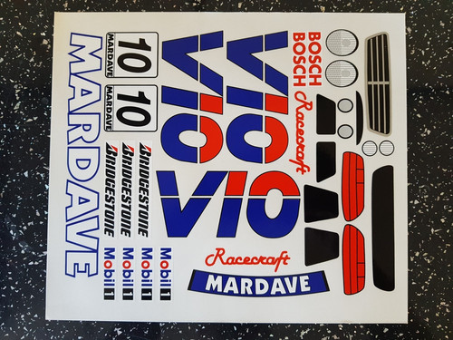 Original mardave v10 sticker - original,