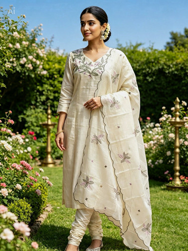 Women beige floral - beige,