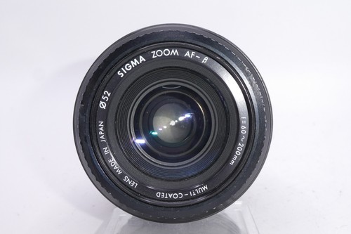 Sigma zoom lens 200mm - af, 60-200mm