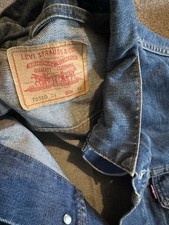Levi's 1980s Vintage Denim Trucker Jacket Size XL Never Worn 