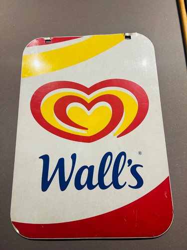 Vintage wall ice cream sign - wall's,