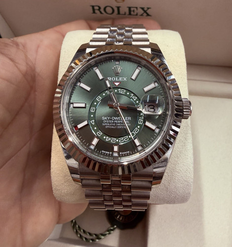 Rolex sky dweller 336934 - sky-dweller, green