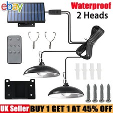 2 Heads LED Solar Powered