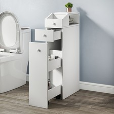 Bathroom Slim Floor Cabinet