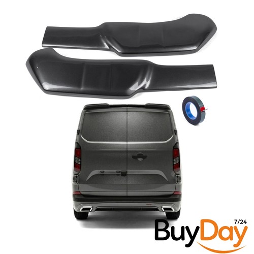 Rear roof spoiler painted - rear,