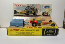 Dinky Toys 370 Dragster Set, Boxed, Original, Vintage, Rare,