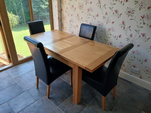 Solid oak butterfly extendable - solid,