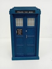 DOCTOR WHO TARDIS WoodenModel Collectable Police Public Call Box Figure - E116