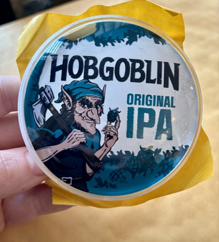 Hobgoblin ipa ale round - hobgoblin,