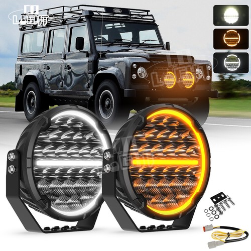 Inch round led - 9", offroad
