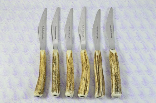 Six new serrated - serrated, genuine