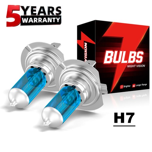 55w xenon white - h7,