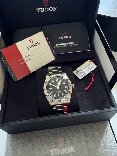 Tudor black bay - black, steel
