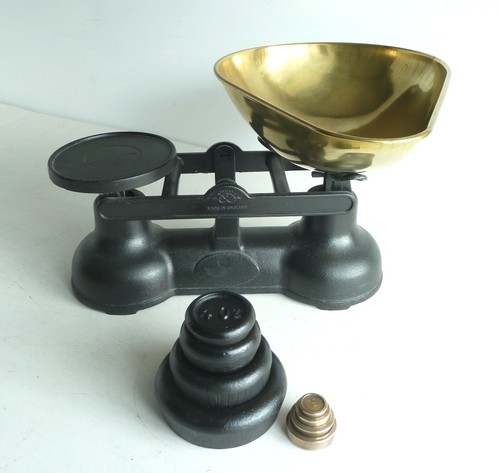 Vintage salter cast iron - vintage,