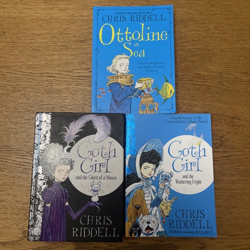 Goth girl ottoline book - 3x,
