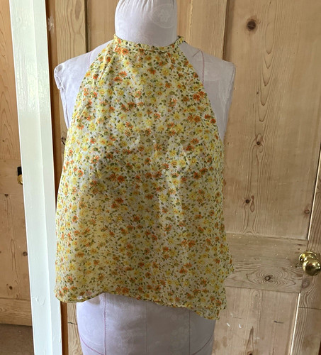 Zara women yellow floral - zara,
