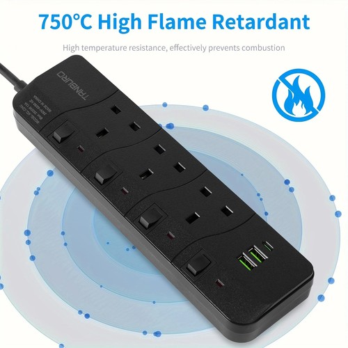 Surge protected extension lead - protected,