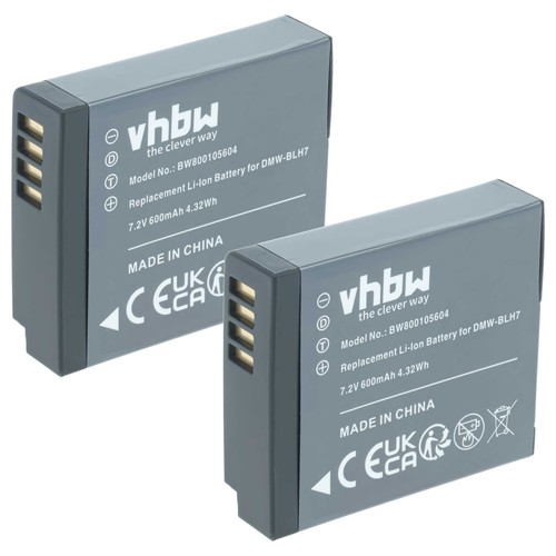 Battery for panasonic - 2x,