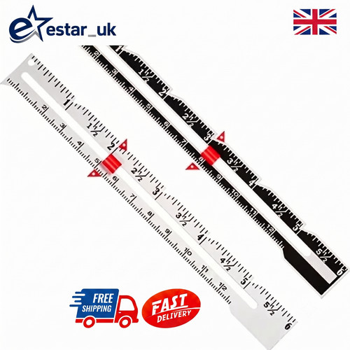 Inch sewing seam gauge ruler - 6,