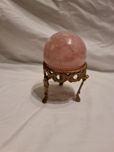 Rose quartz crystal - quartz, with