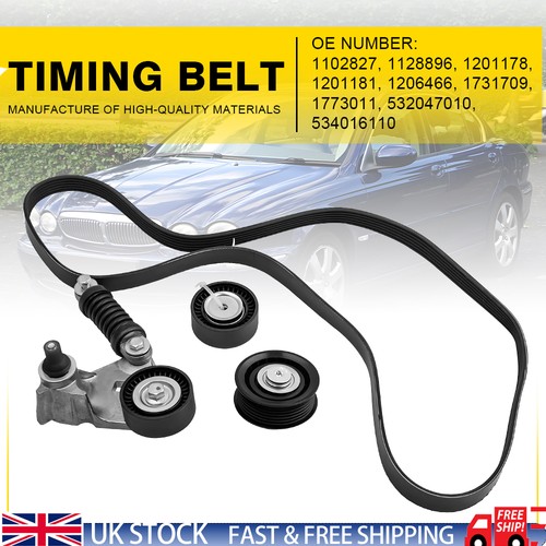 Tensioner belt kit - kit, jaguar