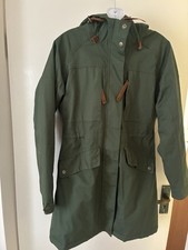 Trespass Women's Longer Length Waterproof Jacket Faithful Raincoat