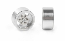 Slot Mag 0.7" Wheels Z-W0347 RC4WD Micro TF2 1/24 Pin Mount 24th SILVER Wheel