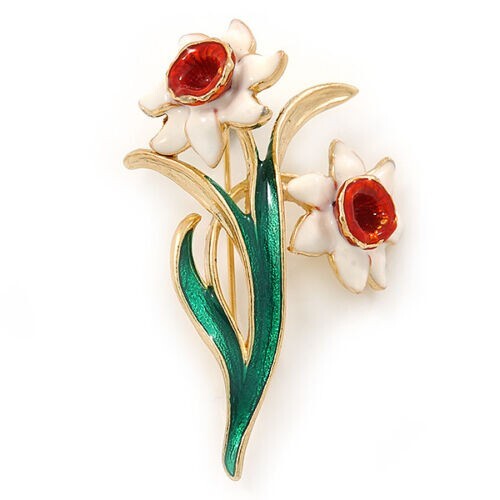 Beautiful daffodil gold plated - beautiful,