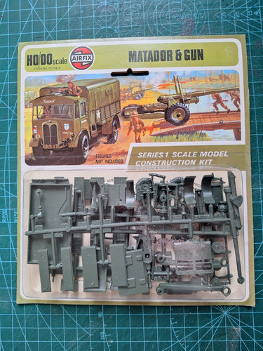 Airfix vintage matador gun - matador,