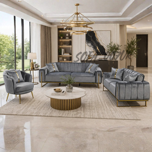 Luxury chesterfield sofa set - chesterfield,