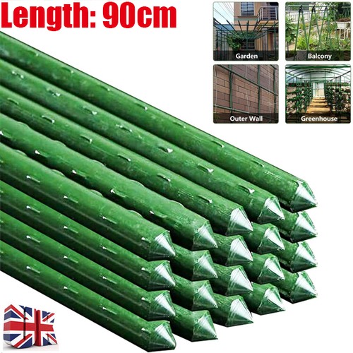 20x 90cm garden stakes metal - 20x,