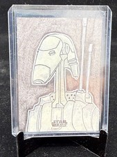 Battle Droid Artist Sketch Card 1/1  2024 Topps Star Wars Galaxy