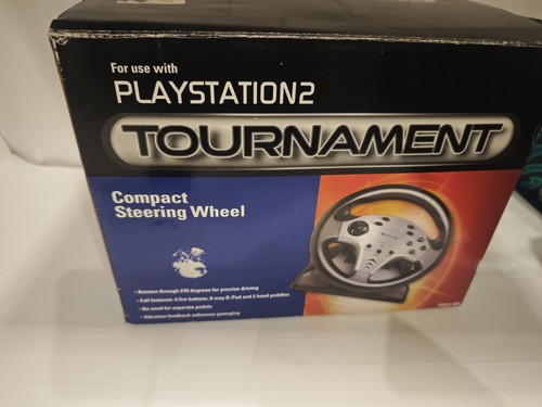 Boxed ps2 tournament steering - boxed,