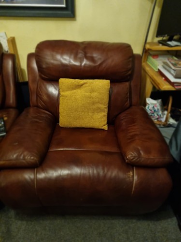 Leather armchair - leather,