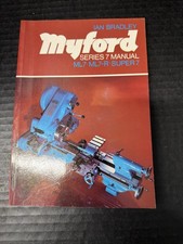 Myford Series 7 Manual : ML7