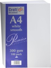 Craft UK A4 300Gsm-200 Sheets