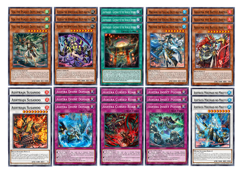 Ashtra deck core cards - ashtra, betb